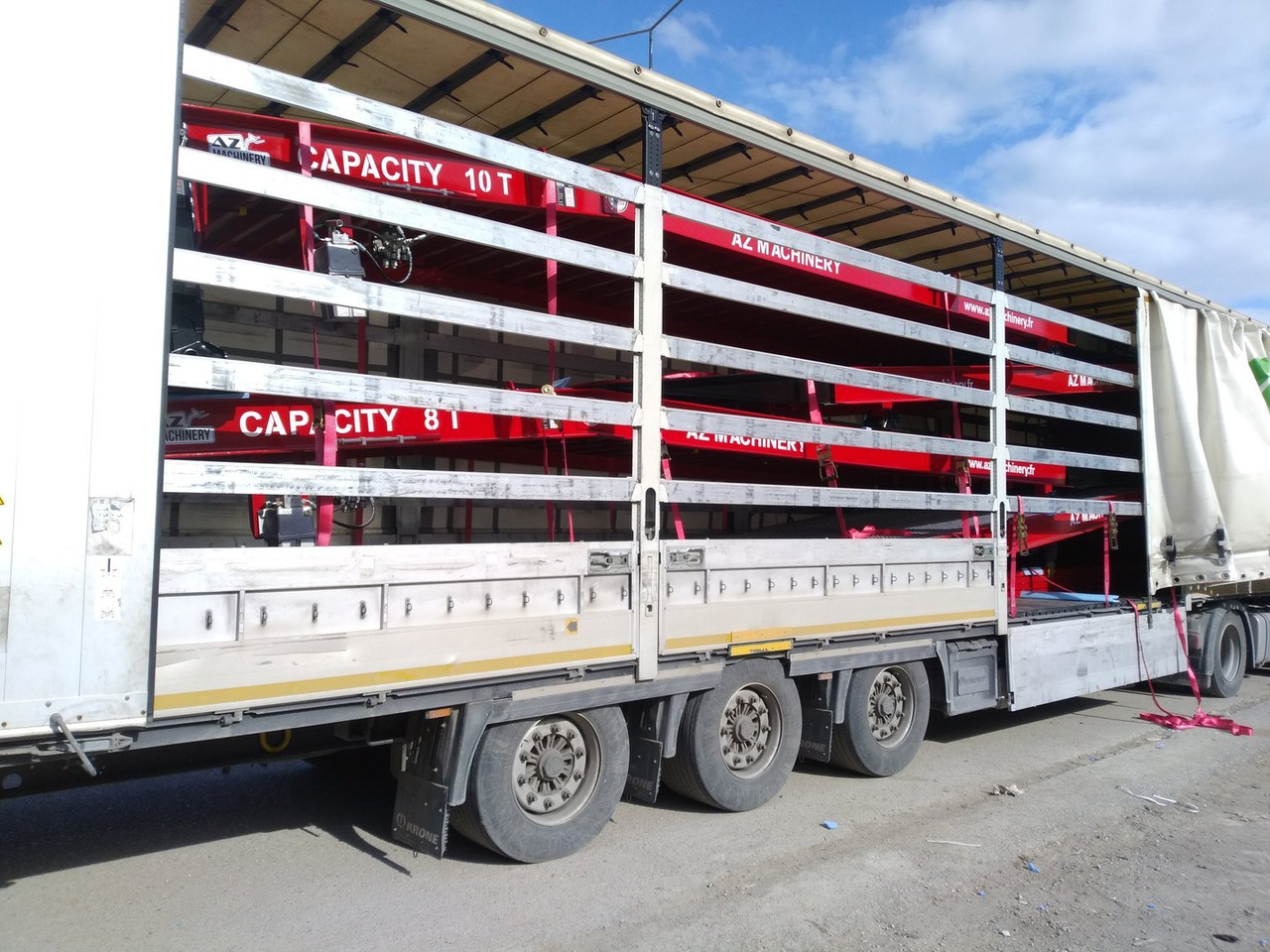 Rampe de chargement neuf Loading Ramp with with electric tilting bridge -  AZ RAMP - STAR- 10T-ZR-E. 10 ton capacity: photos 18