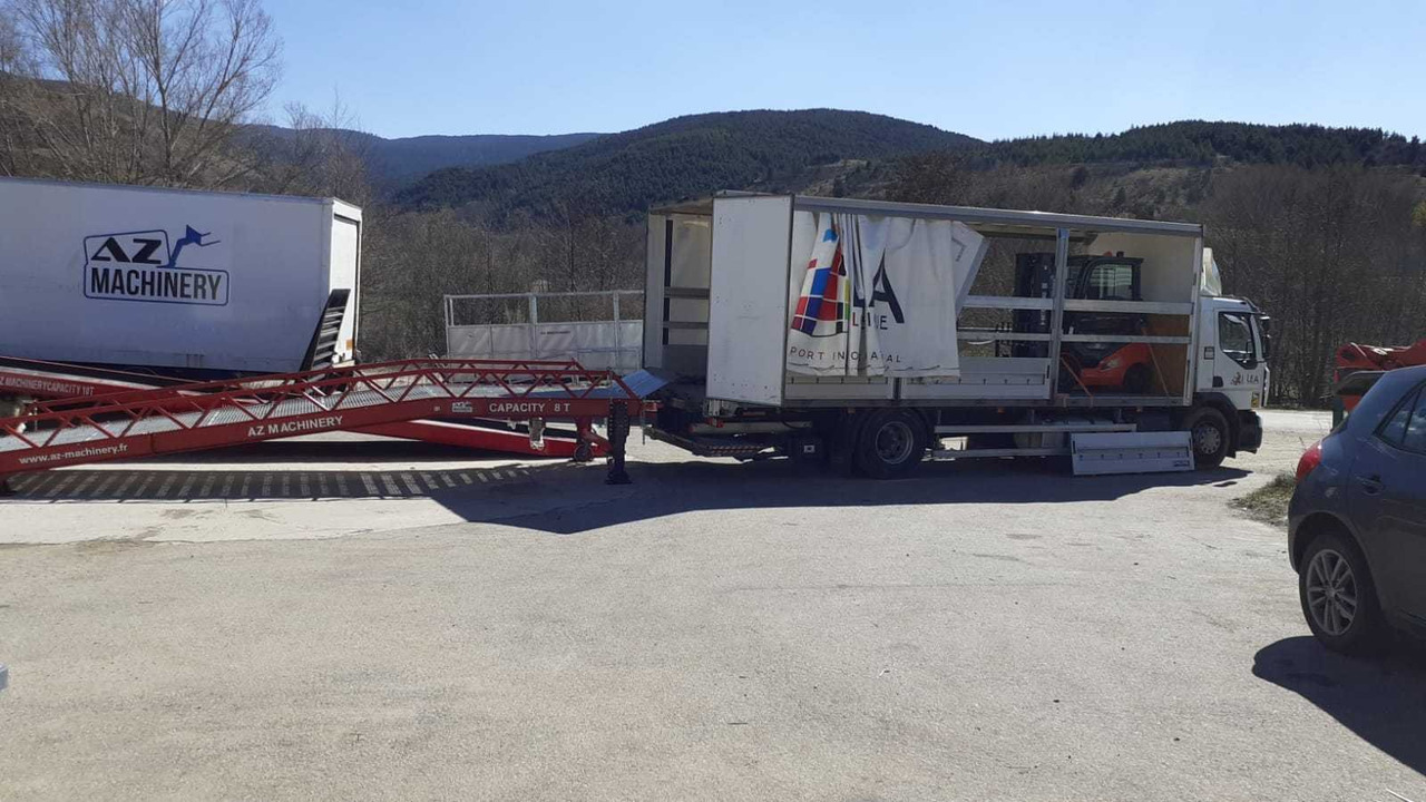 Rampe de chargement neuf Loading Ramp with with hydraulic tilting bridge -  AZ RAMP - STAR- 10T. 10 ton capacity: photos 10