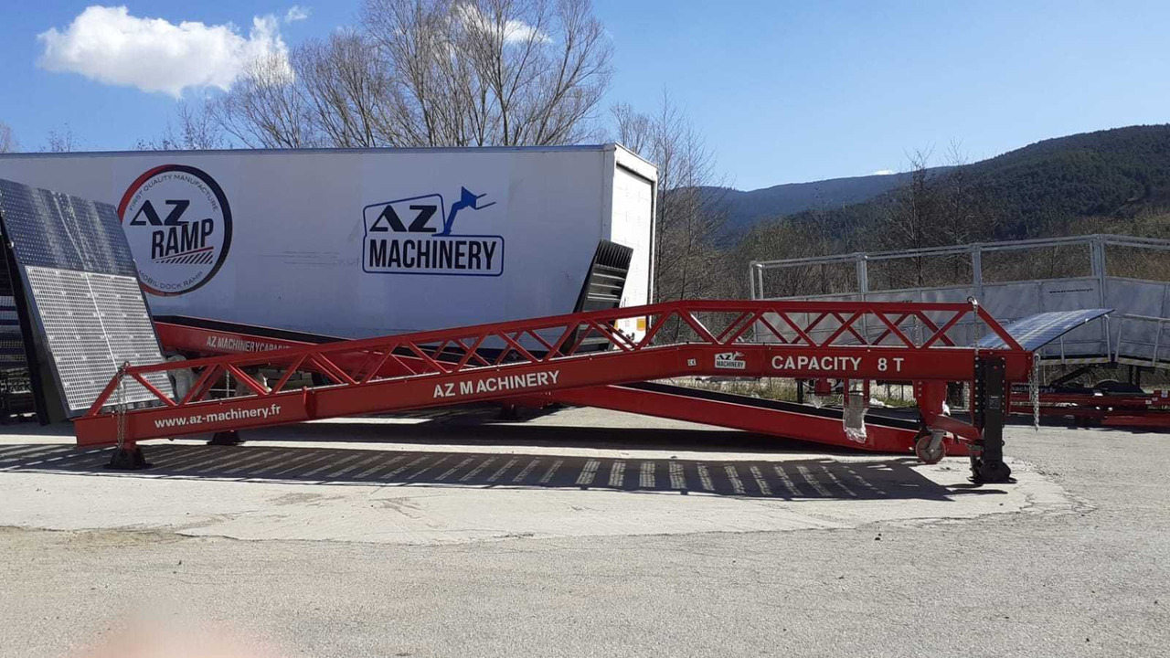 Rampe de chargement neuf Loading Ramp with with hydraulic tilting bridge -  AZ RAMP - STAR- 10T. 10 ton capacity: photos 7