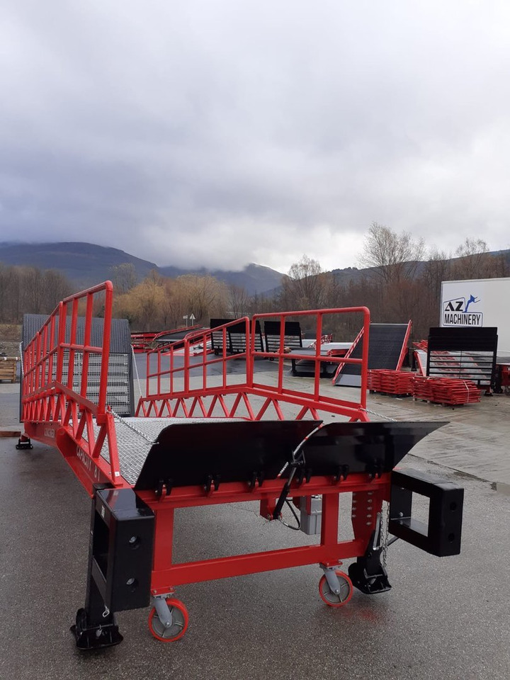 Rampe de chargement neuf Loading Ramp with with hydraulic tilting bridge -  AZ RAMP - STAR-RL- 10T. 10 ton capacity: photos 9