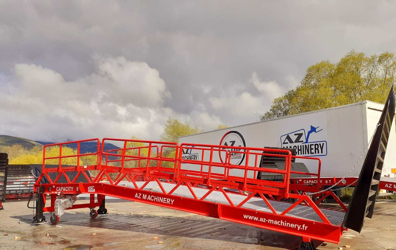 Rampe de chargement neuf Loading Ramp with with hydraulic tilting bridge -  AZ RAMP - STAR-RL- 10T. 10 ton capacity: photos 14