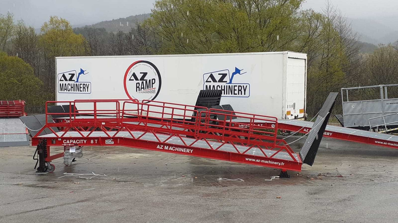 Rampe de chargement neuf Loading Ramp with with hydraulic tilting bridge -  AZ RAMP - STAR-RL- 10T. 10 ton capacity: photos 13