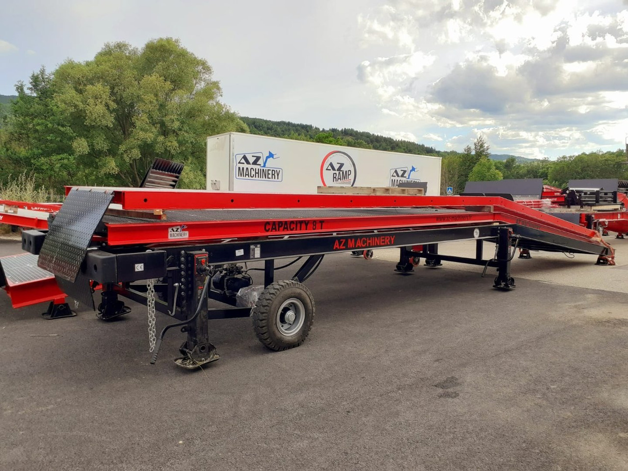 Rampe de chargement neuf Mobile loading ramp- AZ RAMP-Customised: photos 6