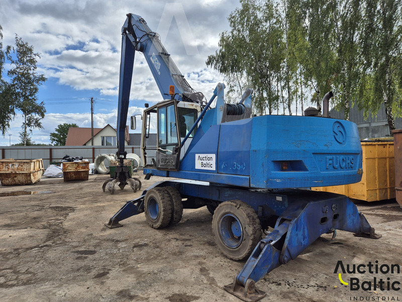 Fuchs MHL 350 - Pelle sur pneus: photos 4 Fuchs MHL 350 - Pelle sur pneus: photos 4