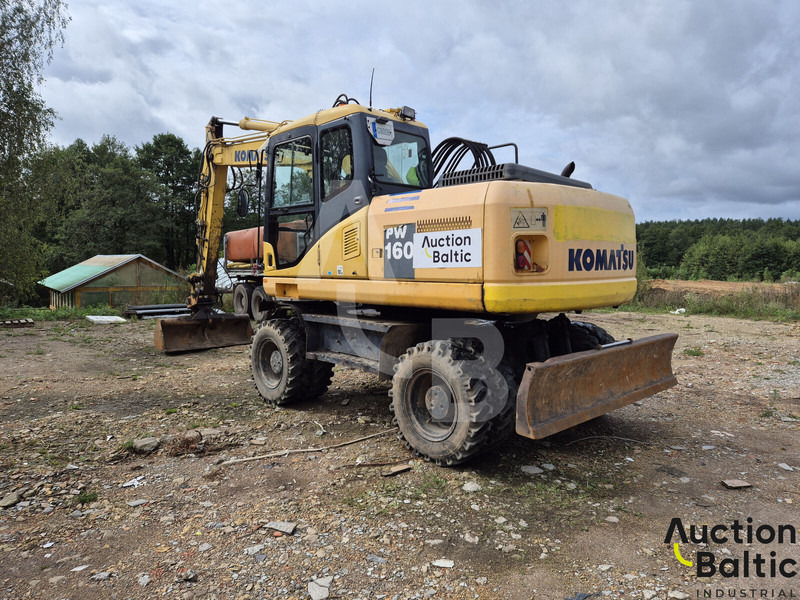 Komatsu PW160-7 - Pelle sur pneus: photos 4 Komatsu PW160-7 - Pelle sur pneus: photos 4