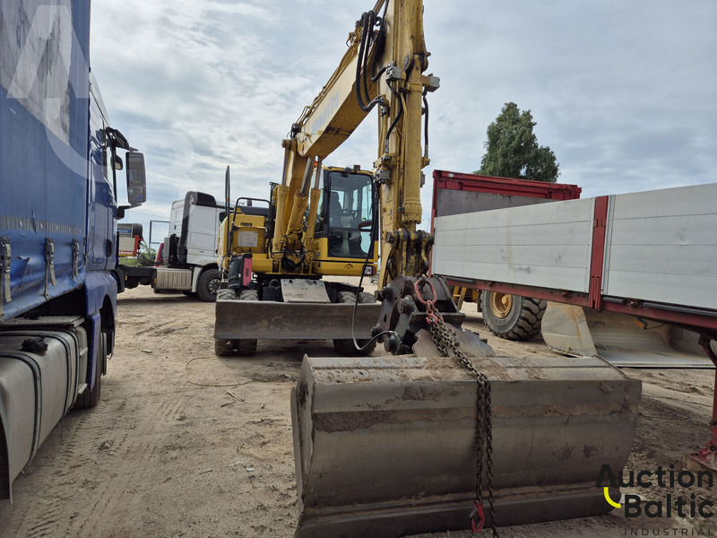 Pelle sur pneus Komatsu PW160: photos 7