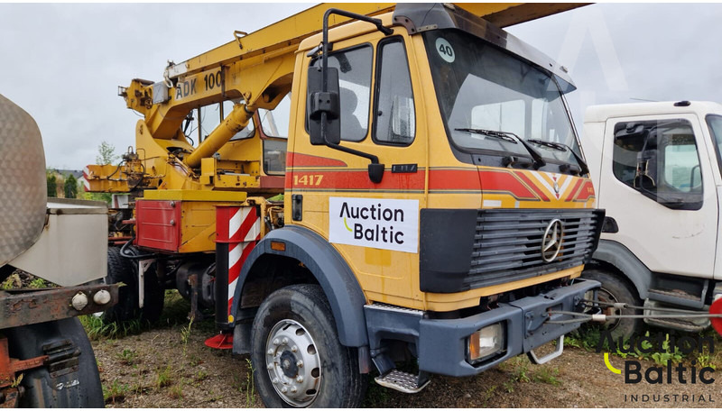 Mercedes-Benz 1417 - Grue tout-terrain: photos 1 Mercedes-Benz 1417 - Grue tout-terrain: photos 1