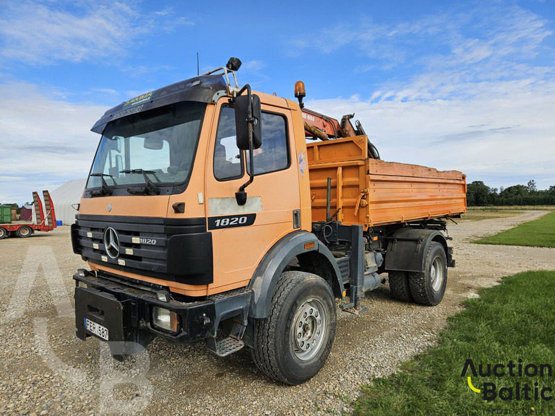 Mercedes-Benz 1820 - Camion benne: photos 1 Mercedes-Benz 1820 - Camion benne: photos 1