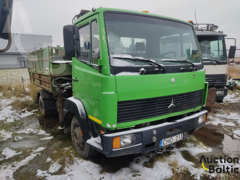 Mercedes-Benz 814 - Camion benne, Camion grue: photos 1 Mercedes-Benz 814 - Camion benne, Camion grue: photos 1