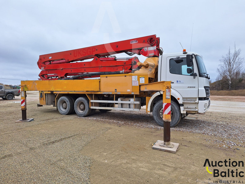 Mercedes-Benz Axor 2628 - Pompe à béton stationnaire: photos 2 Mercedes-Benz Axor 2628 - Pompe à béton stationnaire: photos 2
