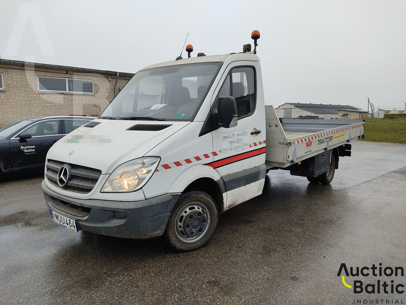 Mercedes-Benz Sprinter 515 CDI - Camion plateau, Camion grue: photos 1 Mercedes-Benz Sprinter 515 CDI - Camion plateau, Camion grue: photos 1
