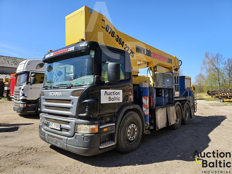 Scania P 310 - Camion avec nacelle: photos 1 Scania P 310 - Camion avec nacelle: photos 1