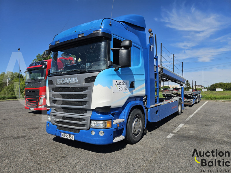 Scania R 450 - Camion porte-voitures: photos 1 Scania R 450 - Camion porte-voitures: photos 1