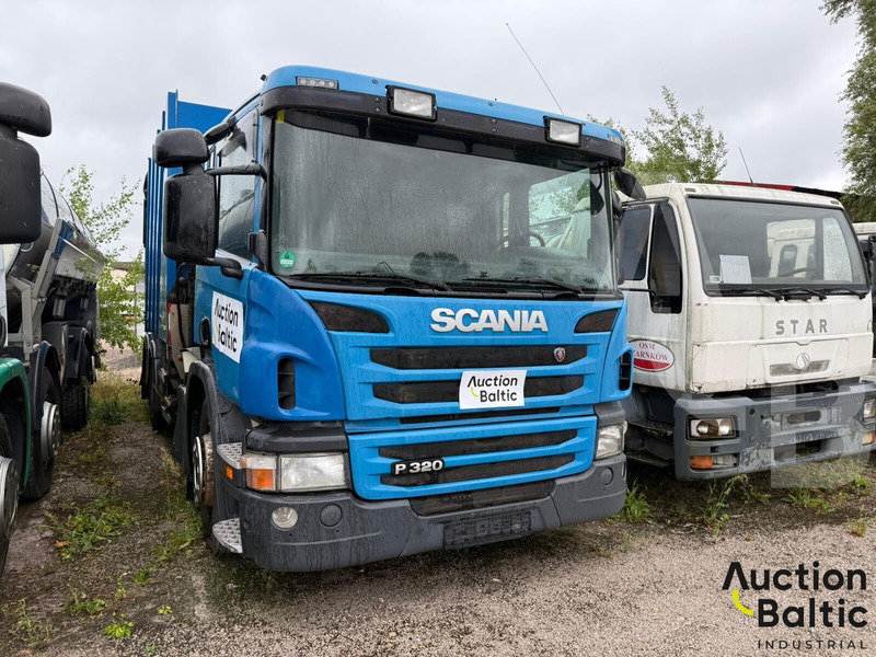 Scania with Sidepress - Benne à ordures ménagères: photos 1 Scania with Sidepress - Benne à ordures ménagères: photos 1