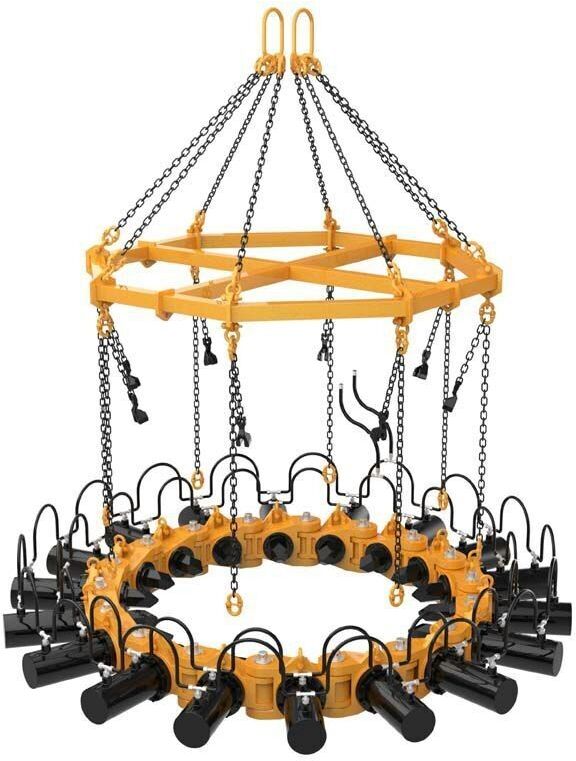 AME Hydraulic Concrete Pile Breaker - Accessoire pour Pelle: photos 2 AME Hydraulic Concrete Pile Breaker - Accessoire pour Pelle: photos 2