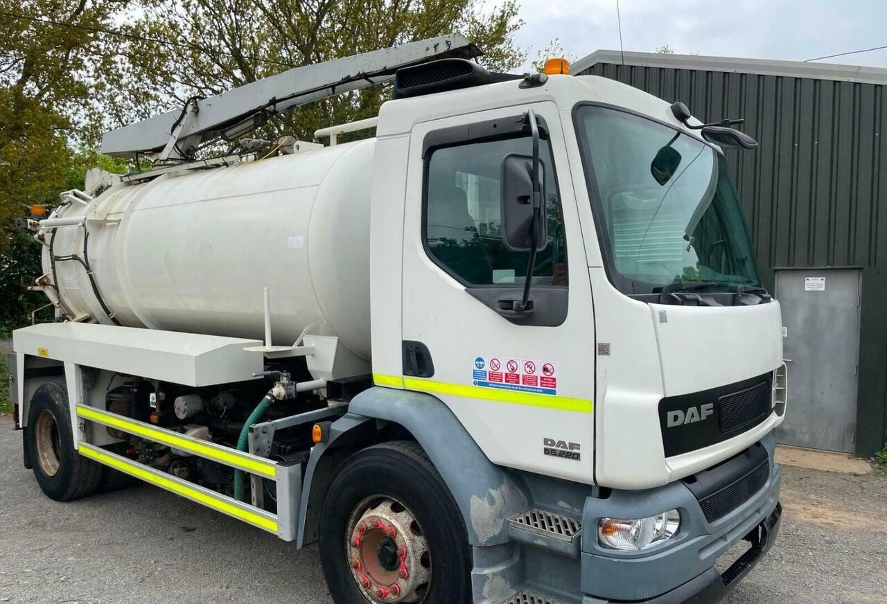 DAF 55lf - Camion hydrocureur: photos 1 DAF 55lf - Camion hydrocureur: photos 1