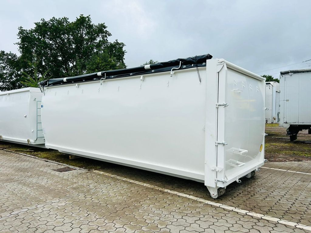 Abrollcontainer Schlammdicht 35m³ - Remorque porte-conteneur/ Caisse mobile: photos 2 Abrollcontainer Schlammdicht 35m³ - Remorque porte-conteneur/ Caisse mobile: photos 2