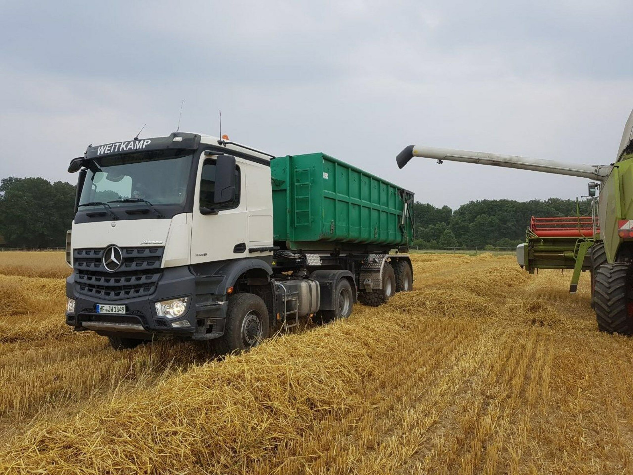 Auflieger Abrollkipper Hakenlift Agrar - Semi-remorque porte-conteneur/ Caisse mobile: photos 2 Auflieger Abrollkipper Hakenlift Agrar - Semi-remorque porte-conteneur/ Caisse mobile: photos 2