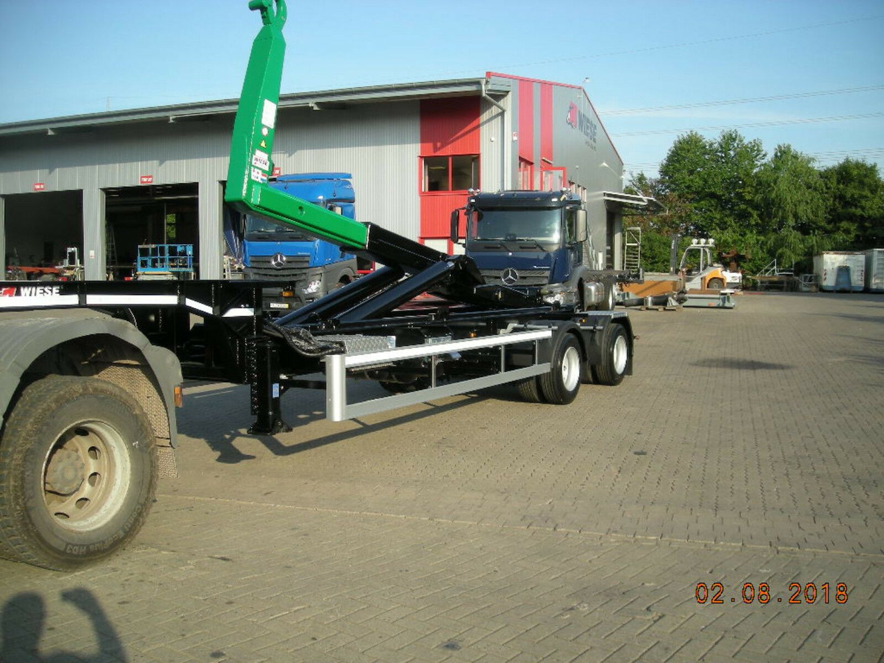 Auflieger Abrollkipper Hakenlift Hooklift - Semi-remorque porte-conteneur/ Caisse mobile: photos 2 Auflieger Abrollkipper Hakenlift Hooklift - Semi-remorque porte-conteneur/ Caisse mobile: photos 2