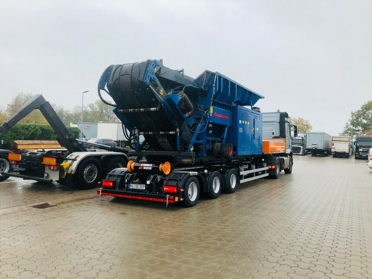 Auflieger Abrollkipper Hakenlift Hookliftloader - Semi-remorque porte-conteneur/ Caisse mobile: photos 3 Auflieger Abrollkipper Hakenlift Hookliftloader - Semi-remorque porte-conteneur/ Caisse mobile: photos 3