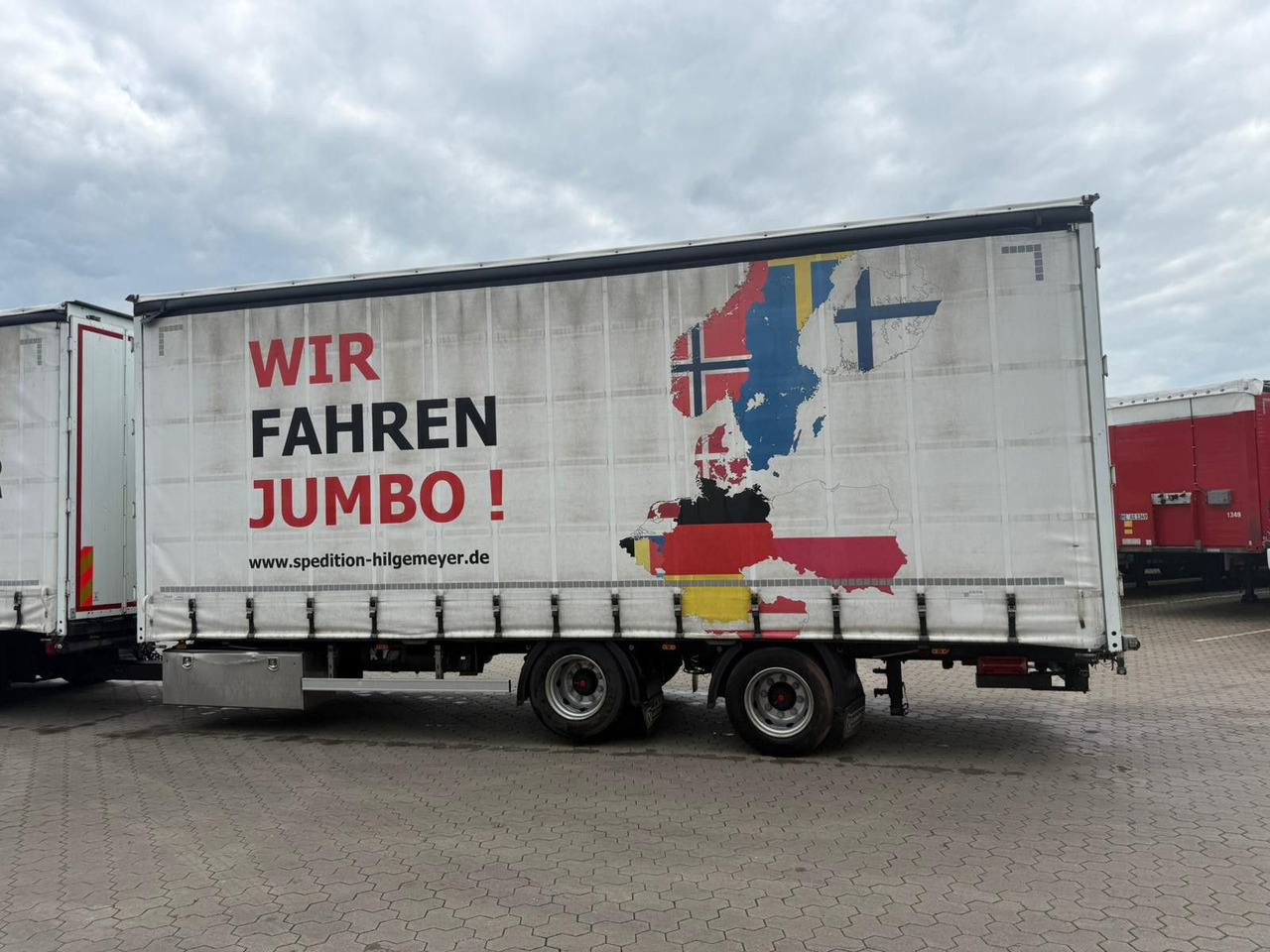 FBL Tandem Anhänger Volumen Inklusive LKW!! - Camion à rideaux coulissants: photos 5 FBL Tandem Anhänger Volumen Inklusive LKW!! - Camion à rideaux coulissants: photos 5
