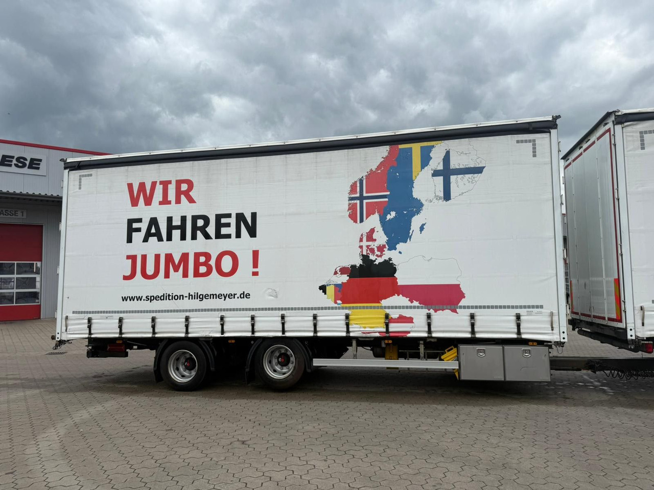 FBL Tandem Anhänger Volumen Inklusive LKW!! - Camion à rideaux coulissants: photos 3 FBL Tandem Anhänger Volumen Inklusive LKW!! - Camion à rideaux coulissants: photos 3