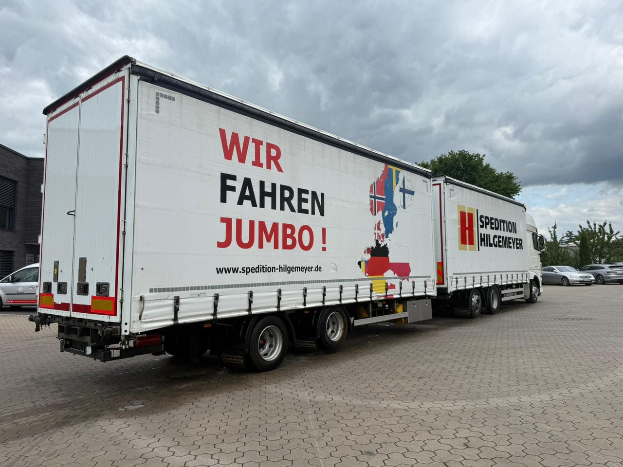 FBL Tandem Anhänger Volumen Inklusive LKW!! - Camion à rideaux coulissants: photos 1 FBL Tandem Anhänger Volumen Inklusive LKW!! - Camion à rideaux coulissants: photos 1