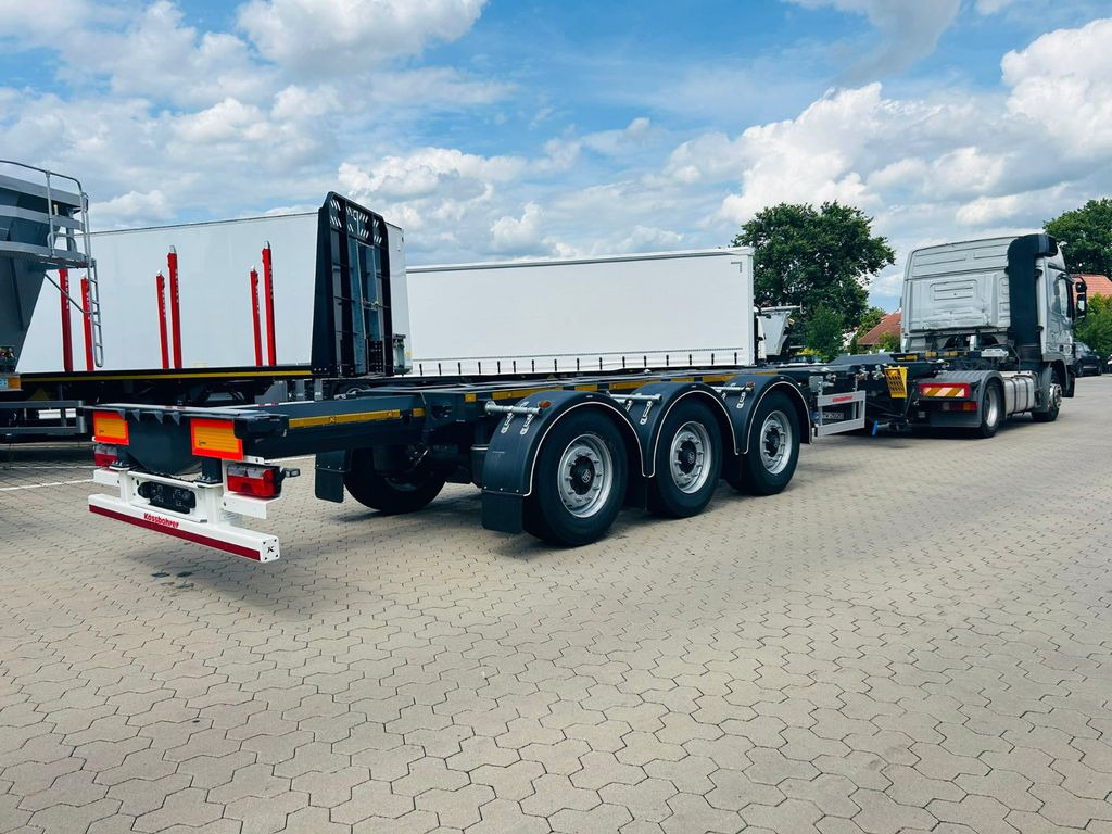 Kässbohrer K.SHG Multi Containerchassis ausziehbar - Semi-remorque porte-conteneur/ Caisse mobile: photos 2 Kässbohrer K.SHG Multi Containerchassis ausziehbar - Semi-remorque porte-conteneur/ Caisse mobile: photos 2