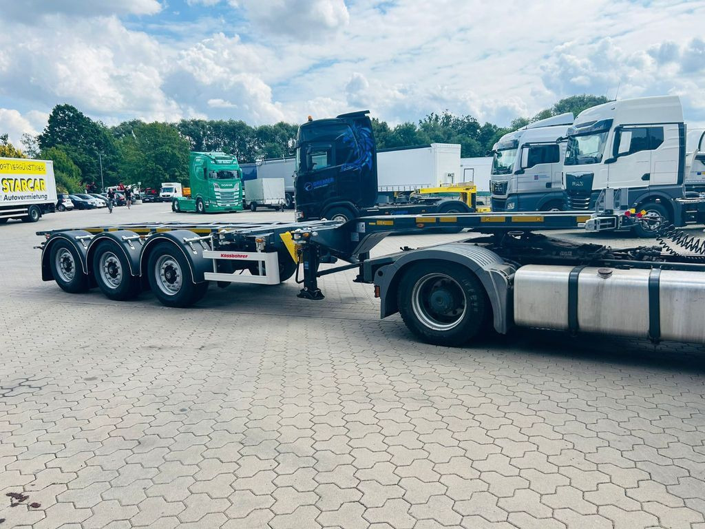 Kässbohrer K.SHG Multi Containerchassis ausziehbar - Semi-remorque porte-conteneur/ Caisse mobile: photos 3 Kässbohrer K.SHG Multi Containerchassis ausziehbar - Semi-remorque porte-conteneur/ Caisse mobile: photos 3
