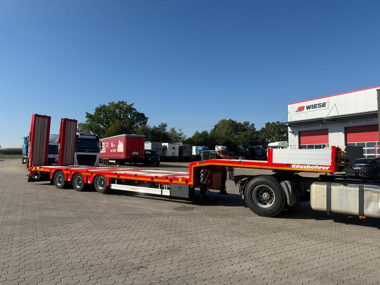 Semi-remorque surbaissé Kässbohrer K.SLA 3 / 1N-18/30 Ausziehbarer Tieflader: photos 8 Semi-remorque surbaissé Kässbohrer K.SLA 3 / 1N-18/30 Ausziehbarer Tieflader: photos 8