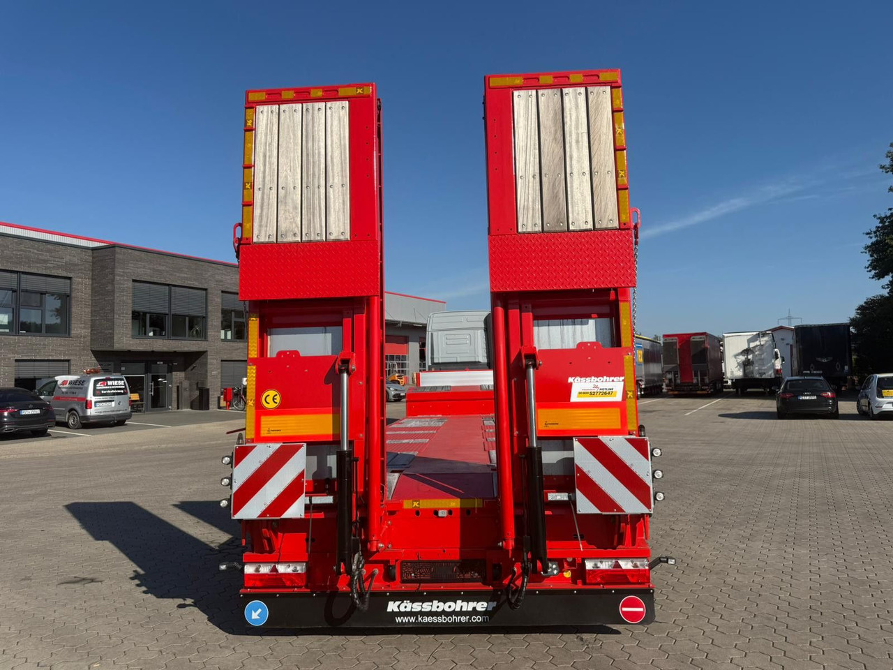 Semi-remorque surbaissé Kässbohrer K.SLA 3 / 1N-18/30 Ausziehbarer Tieflader: photos 9 Semi-remorque surbaissé Kässbohrer K.SLA 3 / 1N-18/30 Ausziehbarer Tieflader: photos 9