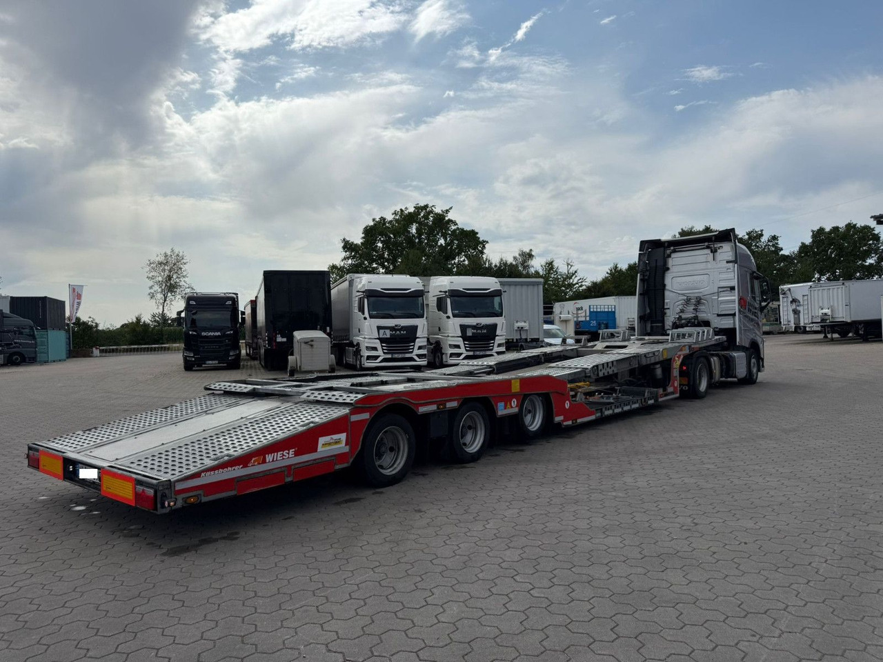Kässbohrer K.SOK Truck/Car Transporter - Semi-remorque porte-voitures: photos 5 Kässbohrer K.SOK Truck/Car Transporter - Semi-remorque porte-voitures: photos 5