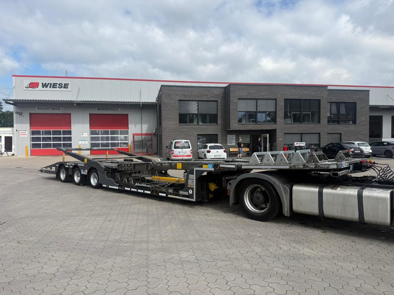 Kässbohrer K.SOK Truck/Car Transporter, Novagrau - Semi-remorque porte-voitures: photos 1 Kässbohrer K.SOK Truck/Car Transporter, Novagrau - Semi-remorque porte-voitures: photos 1