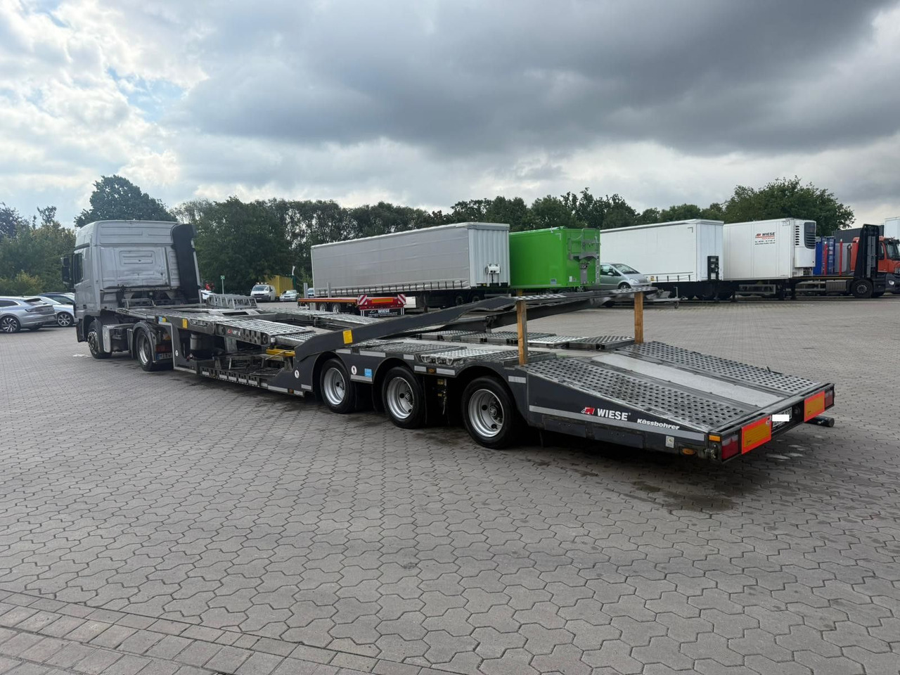 Kässbohrer K.SOK Truck/Car Transporter, Novagrau - Semi-remorque porte-voitures: photos 4 Kässbohrer K.SOK Truck/Car Transporter, Novagrau - Semi-remorque porte-voitures: photos 4