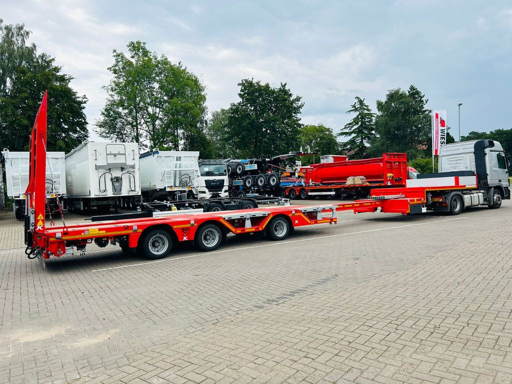 Kässbohrer KSLA RJ Mega Jumbo Tieflader mit Radmulden tele - Semi-remorque surbaissé: photos 5 Kässbohrer KSLA RJ Mega Jumbo Tieflader mit Radmulden tele - Semi-remorque surbaissé: photos 5