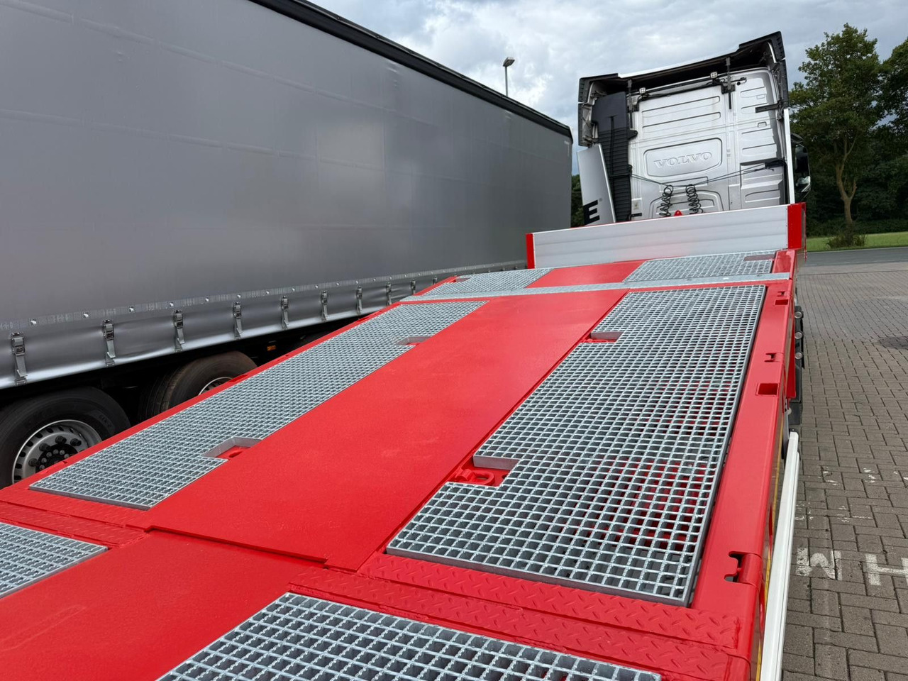 Semi-remorque surbaissé Kässbohrer SLS.HS Tieflader mit hydr. Schwanenhals: photos 13