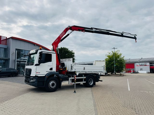 MAN 18.320 4x4 mit Fassi Ladekran Sofort Verfügbar - Camion benne, Camion grue: photos 5 MAN 18.320 4x4 mit Fassi Ladekran Sofort Verfügbar - Camion benne, Camion grue: photos 5