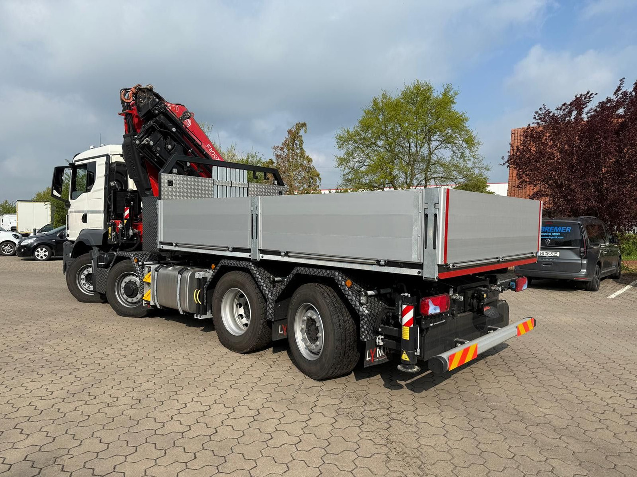 Crédit-bail  MAN 35.520 8x4 Kran Fassi F800, OHNE ABSTÜTZÜBERWACH MAN 35.520 8x4 Kran Fassi F800, OHNE ABSTÜTZÜBERWACH: photos 11