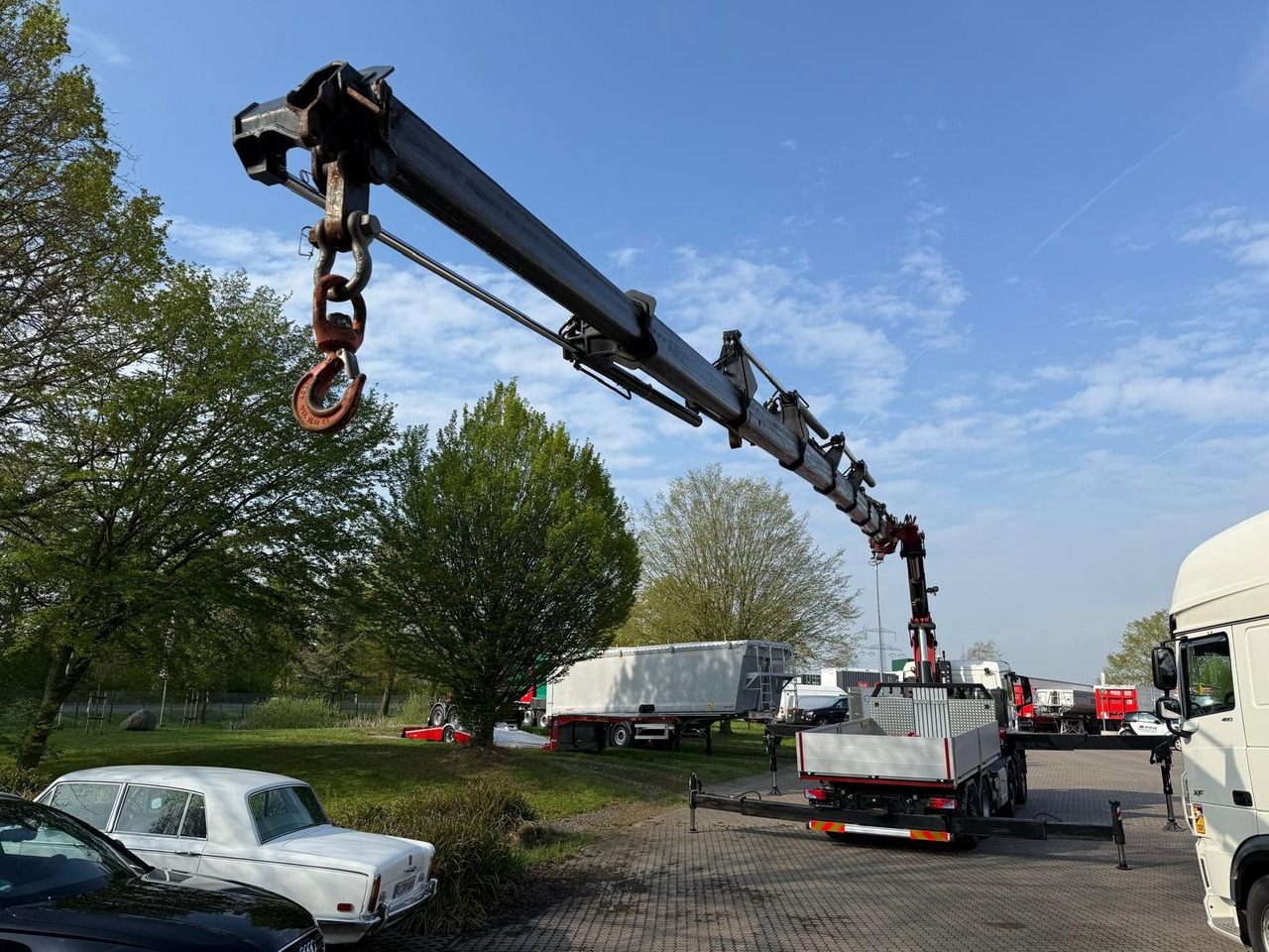 MAN 35.520 8x4 mit Kran Fassi F800 RA2.28 - Camion grue: photos 3 MAN 35.520 8x4 mit Kran Fassi F800 RA2.28 - Camion grue: photos 3