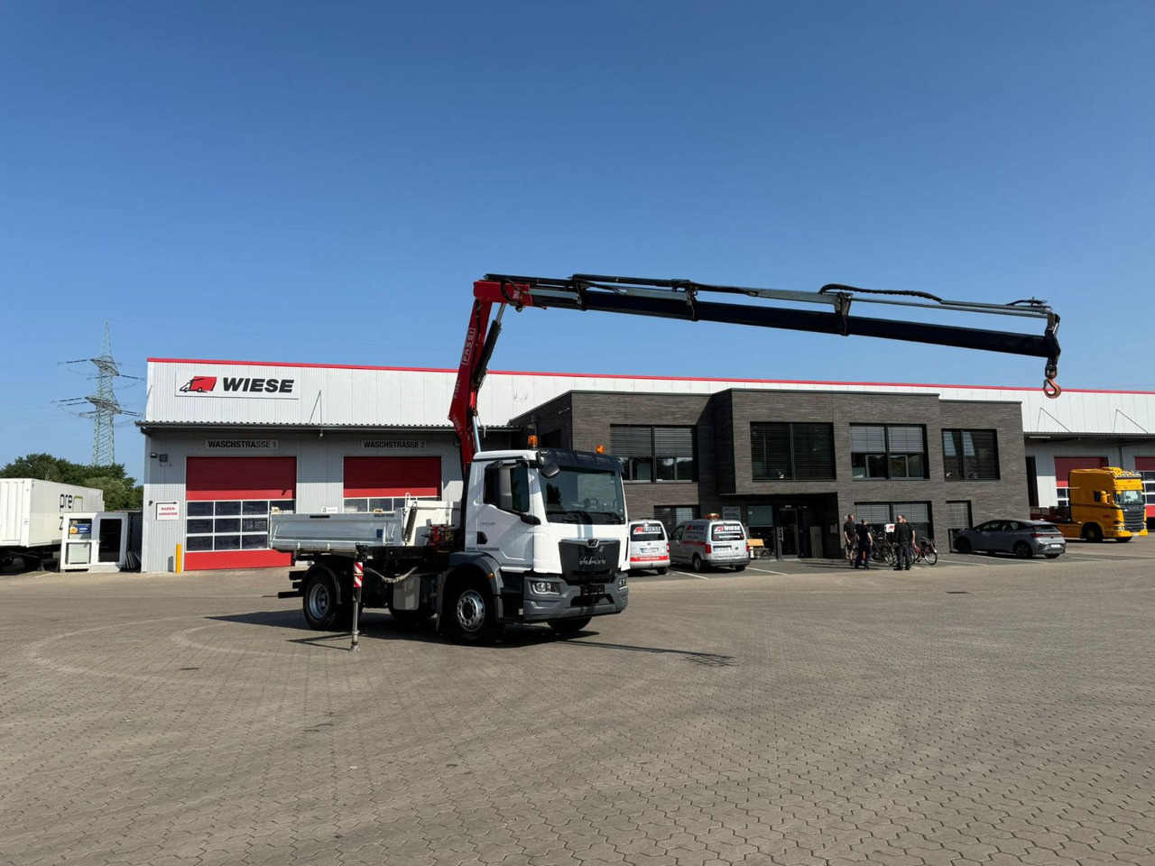 MAN TGM 18.320 4x2 BB mit Fassi F135 Kipper Kran - Camion benne, Camion grue: photos 2 MAN TGM 18.320 4x2 BB mit Fassi F135 Kipper Kran - Camion benne, Camion grue: photos 2