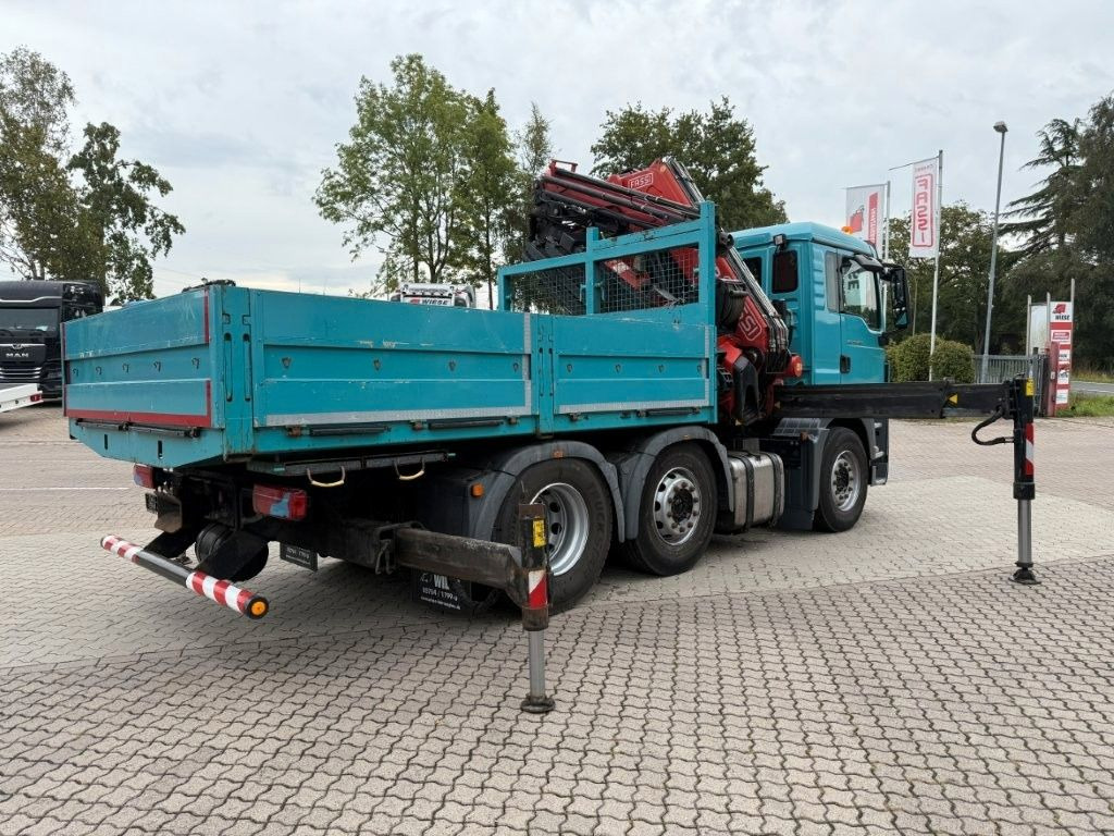 MAN TGS 26.400 6x2 Pritsche mit Fassi F450 Frontkran - Camion grue: photos 3 MAN TGS 26.400 6x2 Pritsche mit Fassi F450 Frontkran - Camion grue: photos 3