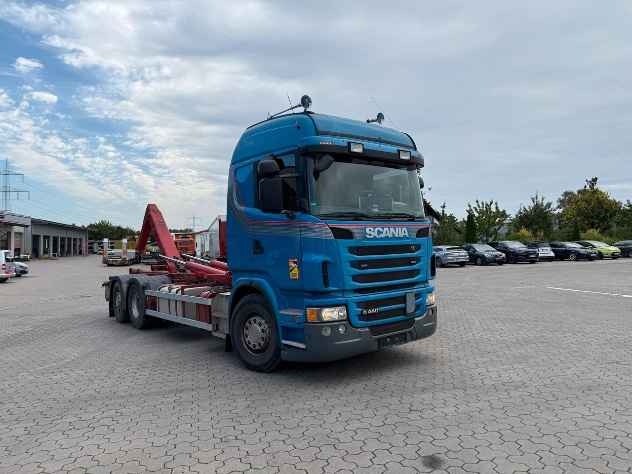 Scania G440 Abrollkipper/Hakenlift - Camion ampliroll: photos 3 Scania G440 Abrollkipper/Hakenlift - Camion ampliroll: photos 3