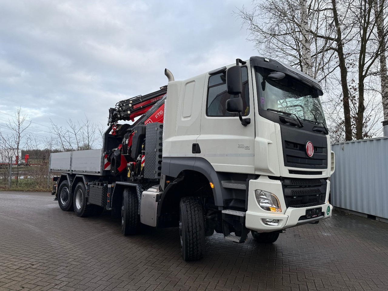 Tatra 41.500 8x8 Phoenix Fassi F710 Kran - Camion plateau, Camion grue: photos 1 Tatra 41.500 8x8 Phoenix Fassi F710 Kran - Camion plateau, Camion grue: photos 1