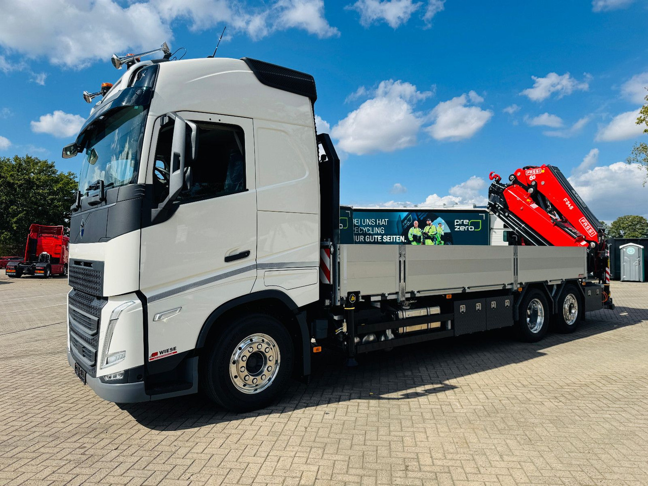 Volvo FH 540 6x2 Container Fassi F545 Heck - Camion plateau, Camion grue: photos 3 Volvo FH 540 6x2 Container Fassi F545 Heck - Camion plateau, Camion grue: photos 3