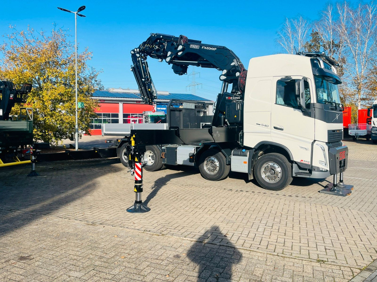 Volvo FH 540 SZM mit F1450 HXP Fly Jib + Winde - Camion grue: photos 4 Volvo FH 540 SZM mit F1450 HXP Fly Jib + Winde - Camion grue: photos 4