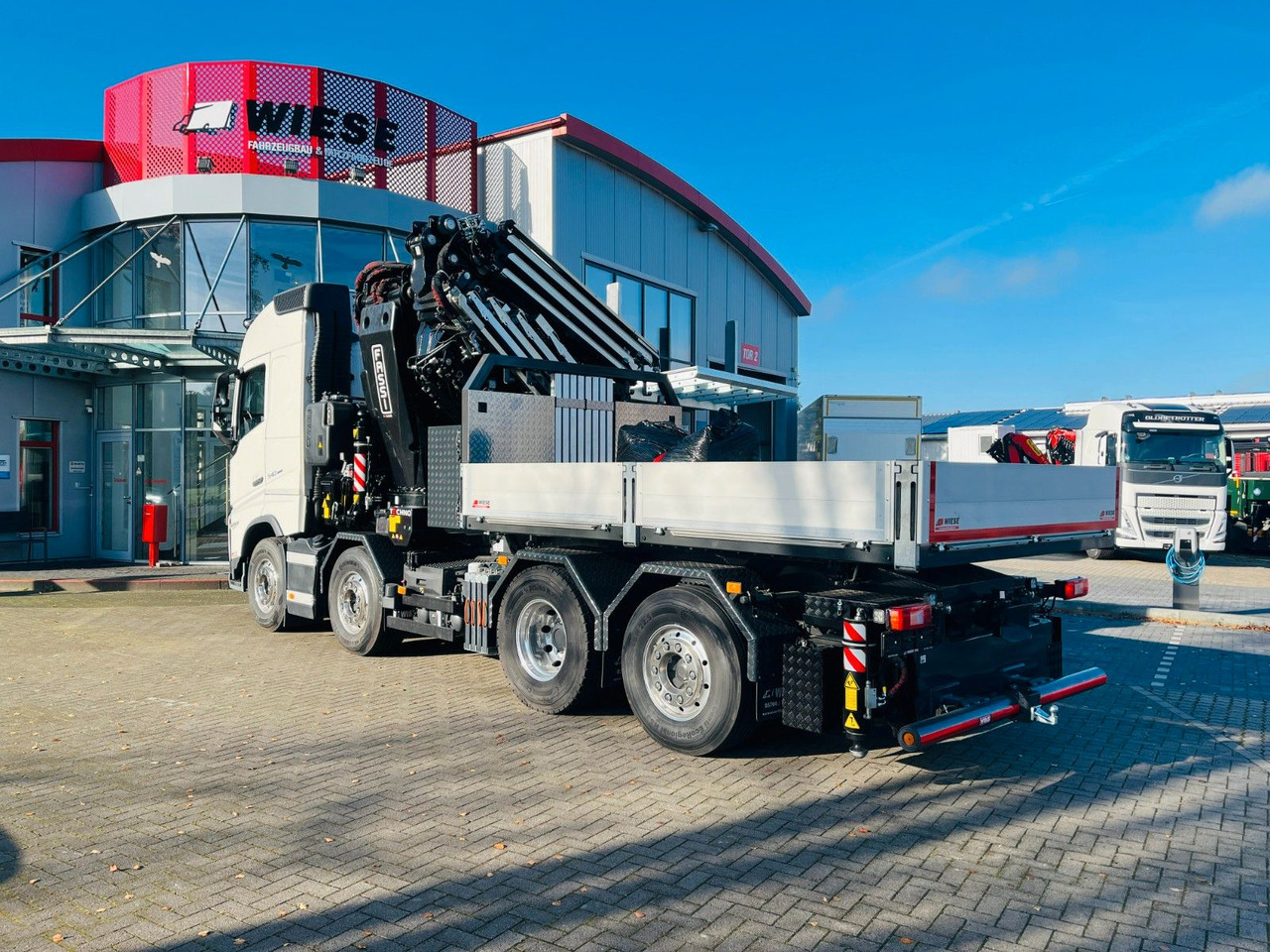 Volvo FH 540 SZM mit F1450 HXP Fly Jib + Winde - Camion grue: photos 3 Volvo FH 540 SZM mit F1450 HXP Fly Jib + Winde - Camion grue: photos 3