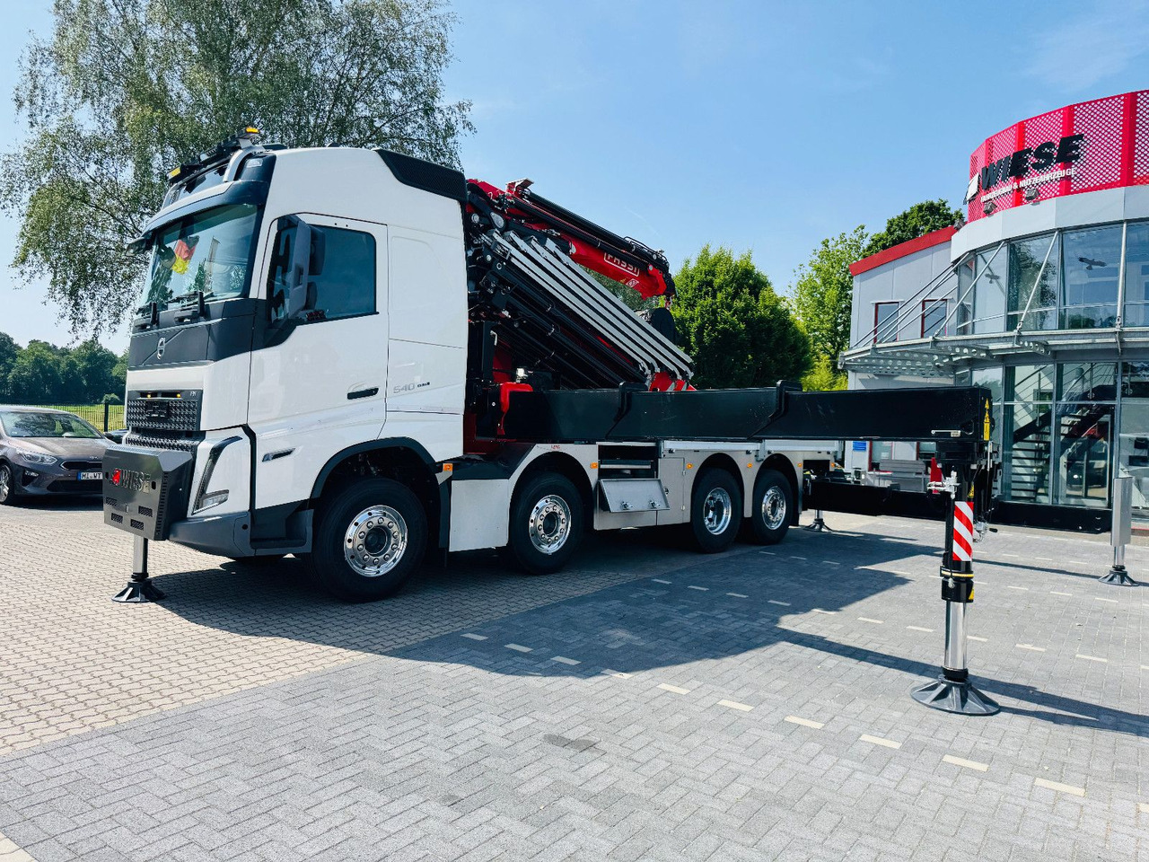 Volvo FH 540 mit Fassi F2150RAL Fly Jib + Winde - Camion plateau, Camion grue: photos 4 Volvo FH 540 mit Fassi F2150RAL Fly Jib + Winde - Camion plateau, Camion grue: photos 4