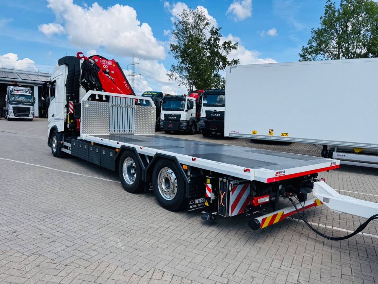 Volvo FH540 6x2 Containerpritsche mit F545RA.2.26 - Camion plateau, Camion grue: photos 4 Volvo FH540 6x2 Containerpritsche mit F545RA.2.26 - Camion plateau, Camion grue: photos 4