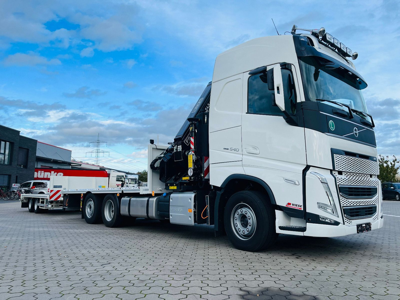 Volvo FH540 6x2 Containerpritsche mit F545RA.2.26 - Camion plateau, Camion grue: photos 5 Volvo FH540 6x2 Containerpritsche mit F545RA.2.26 - Camion plateau, Camion grue: photos 5