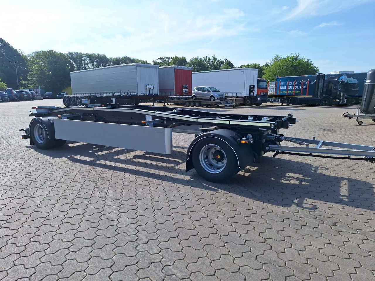 Wiese Abrollanhänger Schlittenanhänger - Remorque ampliroll/ Multibenne: photos 2 Wiese Abrollanhänger Schlittenanhänger - Remorque ampliroll/ Multibenne: photos 2